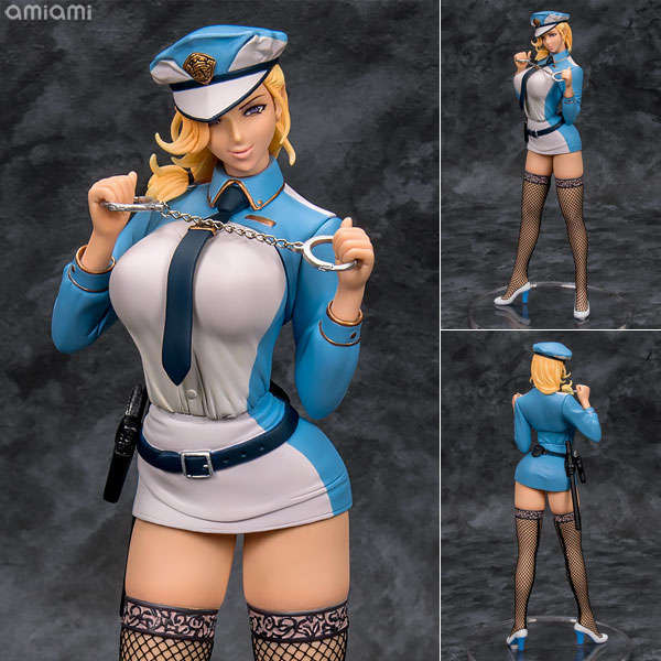 A+ 淫乱ドS婦警あきこ Ver.II Designed by 織田non 1/6 完成品フィギュア 画像 1