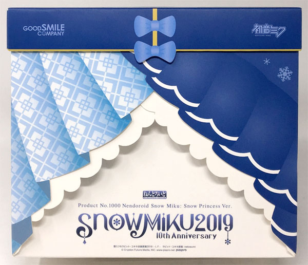 Good Smile Company Nendoroid Snow Miku Snow Princess Ver. (Wonder Festival 2019 [Winter], Good Smile Online Shop, Sapporo Yukimatsuri, etc Exclusive)