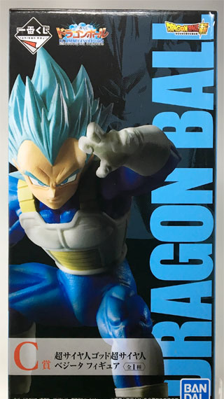 Banpresto 일번쿠지 드래곤볼 ULTIMATE EVOLUTION With 드래곤볼 Z 도칸 배틀 C상 - 초사이얼 갓 초사이얼 베지터 피규어 이미지 1