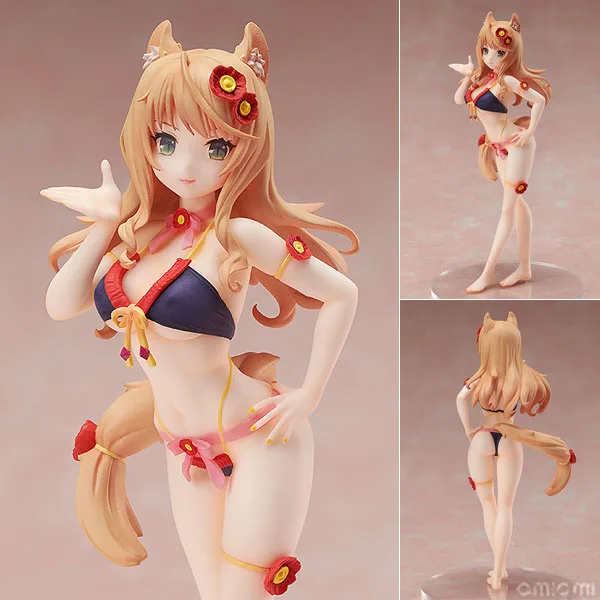 FREEing S-style Nekopara Maple Swimsuit Ver. 1/12 Pre-painted Assemble Figure gambar 1
