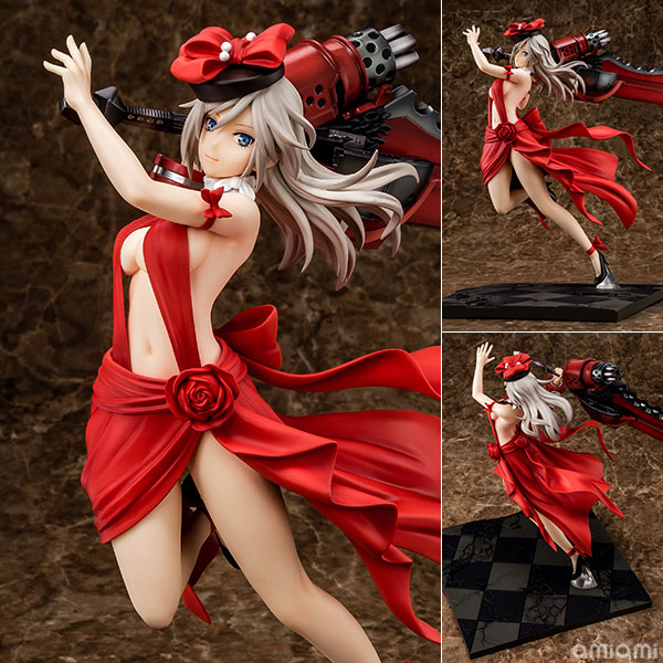 Sol International GOD EATER Alisa Ilinichina Amiella Crimson Anniversary Dress Ver. 1/7 Complete Figure