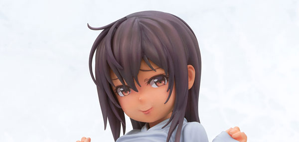 Q-six Atte Nanakusa Original Character Maromi Asadera Tanned ver. 1/6 Complete Figure รูปภาพ 1