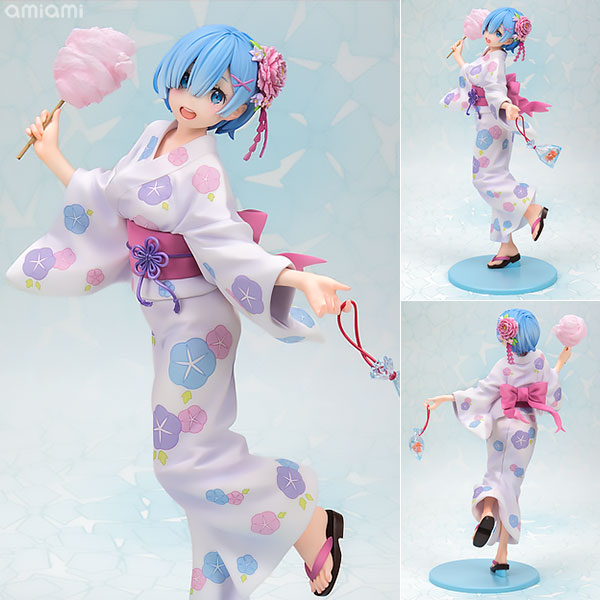 KADOKAWA [Bonus] "Re:ZERO -Starting Life in Another World" Rem Yukata Ver. 1/7 Complete Figure (Dengekiya, Kadokawa Store Exclusive)
