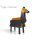 SkyTube Love Toys Vol.3 Sankaku Mokuba Wooden horse Halloween Ver. 1/12 Unpainted Assembly Kit Bild 2