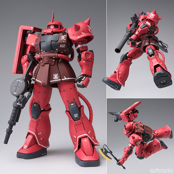 BANDAI SPIRITS GUNDAM FIX FIGURATION METAL COMPOSITE MS-06S 샤아 전용 자쿠 II "기동전사 건담 디 오리진"