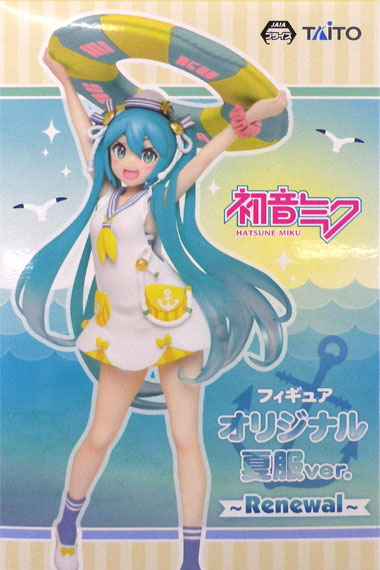 Taito Hatsune Miku Figure Original Summer Outfit ver. -Renewal-
