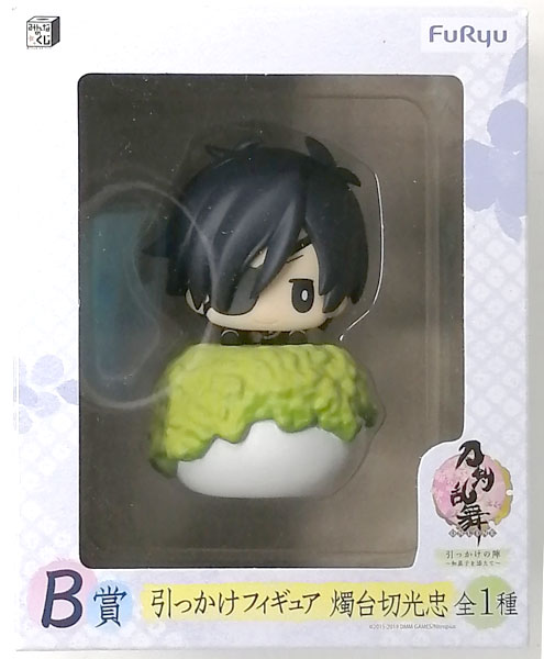 FuRyu Minna no Kuji Touken Ranbu Online Hikkake no Jin -Wagashi wo Soete- B Prize -Hikkake Figure Shokudaikiri Mitsutada (Game-prize)