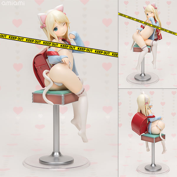 OrchidSeed Hatsukoi Ribbon. Yuu White Cat ver. illustrated by henreader 1/6 Complete Figure