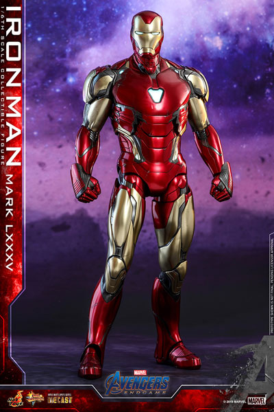 Hot Toys Movie Masterpiece DIECAST Endgame Iron Man Mark. 85
