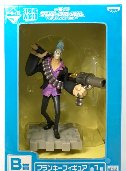Banpresto Ichiban Kuji ONE PIECE Film-Strong World- B Prize - Franky Figure (Game-prize) Bild 1