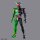BANDAI SPIRITS Figure-rise Standard Kamen Rider W Cyclone Joker Plastic Model gambar 2
