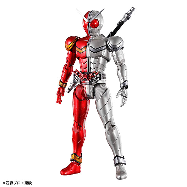 BANDAI SPIRITS Figure-rise Standard Kamen Rider W Heat Metal Plastic Model