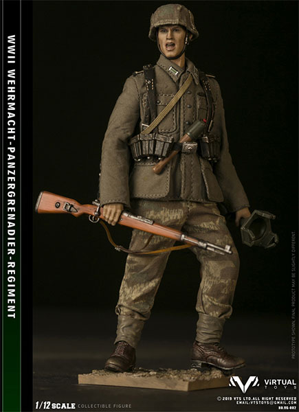 VTS Toys 1/12 포켓 엘리트 시리즈 제2차 세계대전 독일 국방군 기갑척탄병사단