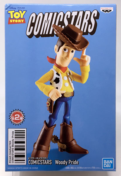 Banpresto 픽사 캐릭터 COMICSTARS 우디 프라이드 A.우디 (프라이즈)