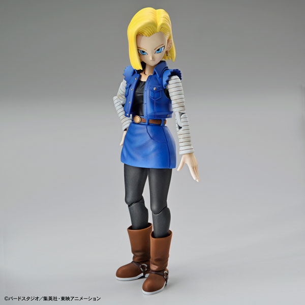 BANDAI SPIRITS Figure-rise Standard Android #18 (Renewal Ver.) Plastic Model "Dragon Ball" imagen 1