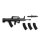 Tomytec LittleArmory [LADF01] Girls' Frontline Type 95 Automatic Rifle Type 1/12 Plastic Model gambar 3