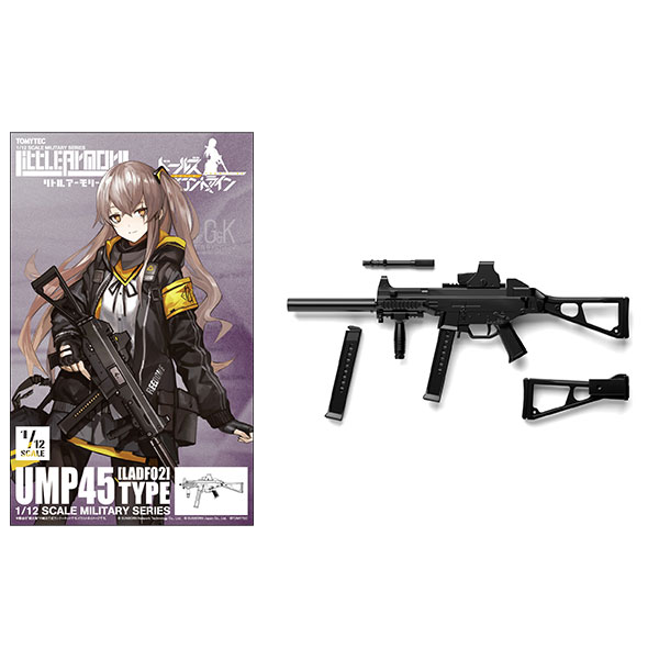 Tomytec LittleArmory [LADF02] Girls' Frontline UMP45 Type 1/12 Plastic Model Bild 1