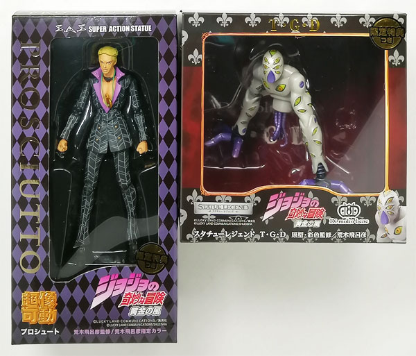 Medicos Entertainment [Bonus] Super Action Statue JoJo's Bizarre Adventure Part.V Prosciutto & Statue Legend T,G,D (Wonder Festival 2019 [Summer]) รูปภาพ 1