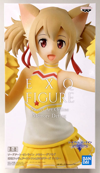 Banpresto Sword Art Online Memory Defrag EXQ Figure -Shouting Cheers Silica- (Game-prize)