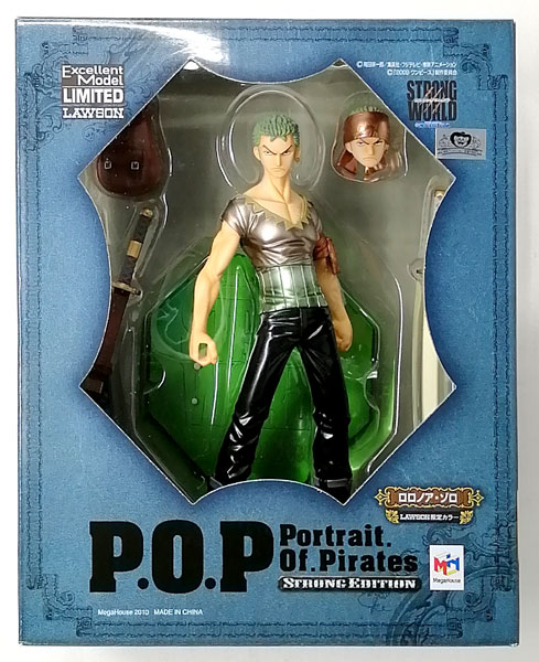 MegaHouse Excellent Model Portrait.Of.Pirates 원피스 "STRONG EDITION" 로로노아 조로 로손 한정 컬러 1/8 완성품 피규어 [Loppi 한정]