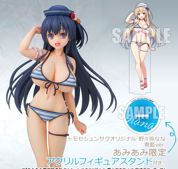 Q-six [Bonus] Shunsaku Tomose Original Nana Nonosaka Indigo Blue ver. 1/6 Complete Figure รูปภาพ 1