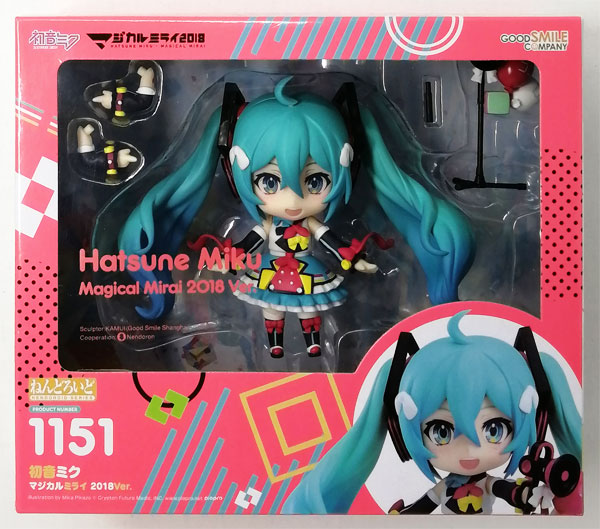 Good Smile Company Nendoroid Character Vocal Series 01 Hatsune Miku Magical Mirai 2018 Ver. [Magical Mirai 2019, Goodsmile Online Shop Exclusive]