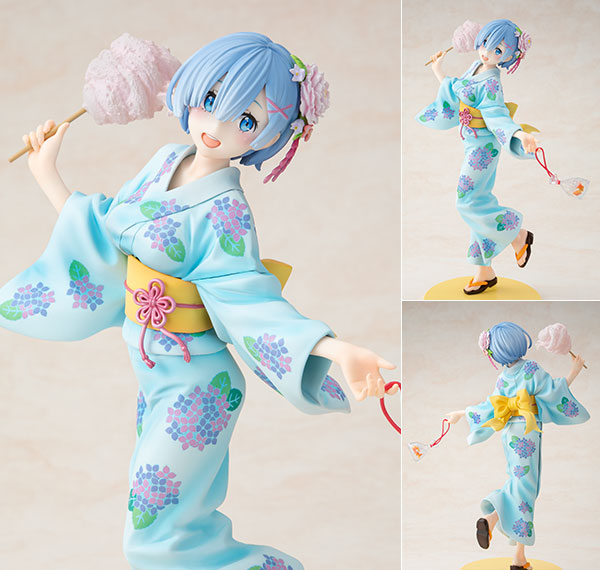 KADOKAWA KDcolle Re:ZERO -Starting Life in Another World- Rem Yukata Ver. Repaint 1/7 Complete Figure