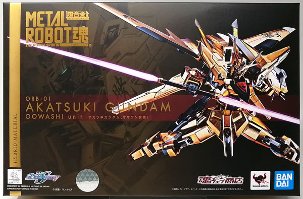 BANDAI SPIRITS Metal Robot Spirits -SIDE MS- Akatsuki Gundam (Oowashi Unit) [Tamashii Web Shoten Exclusive]