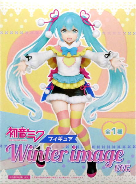 Taito Hatsune Miku Figure Winter image ver. (Game-prize) image 1