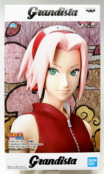 Banpresto NARUTO Shippuden Grandista-Shinobi Relations-HARUNO SAKURA (Game-prize)