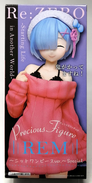 Taito Re:ZERO -Starting Life in Another World- Precious Figure Rem -Knit One-piece Dress ver.- Special (Game-prize)