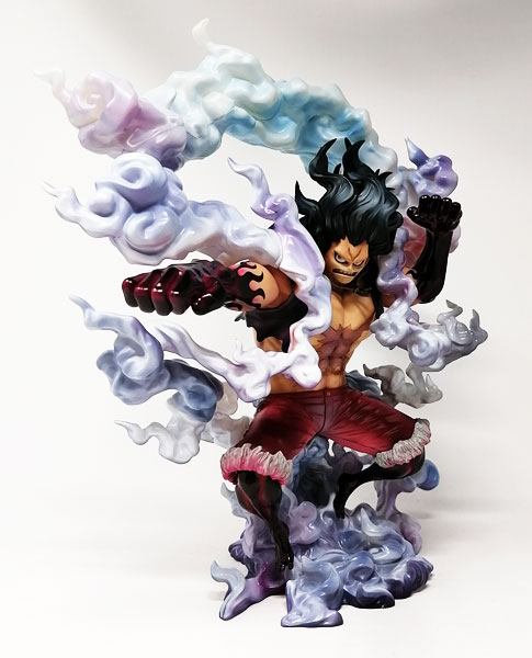 MegaHouse Portrait.Of.Pirates 원피스 "SA-MAXIMUM" 몽키 D. 루피 "기어 4" 스네이크맨 완성품 피규어 (메가트레샵, 점프 캐릭터즈 스토어 등 한정) 이미지 1