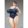 Q-six Queen's Blade Beautiful Warriors Weapon Seller Cattleya Navy Swimsuit ver. 1/7 Complete Figure Bild 13
