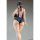 Q-six Queen's Blade Beautiful Warriors Weapon Seller Cattleya Navy Swimsuit ver. 1/7 Complete Figure Bild 14