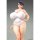 Q-six Queen's Blade Beautiful Warriors Weapon Seller Cattleya White Swimsuit ver. 1/7 Complete Figure Bild 13
