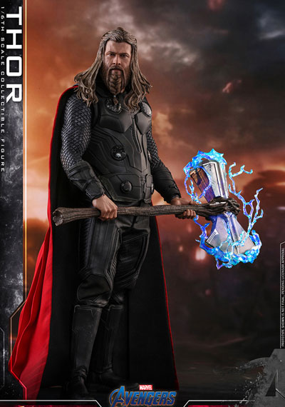 Hot Toys Movie Masterpiece "Avengers: Endgame" 1/6 Scale Figure Thor รูปภาพ 1