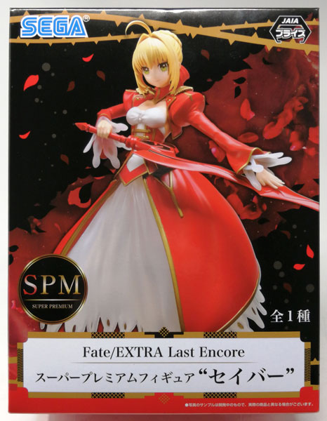 SEGA Fate/EXTRA Last Encore Super Premium Figure "Saber" (Game-prize) รูปภาพ 1