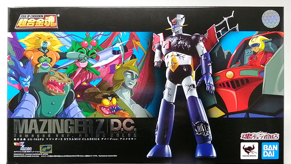 BANDAI SPIRITS Soul of Chogokin GX-70SPD Mazinger Z D.C. Damage ver. Anime Color [Tamashii Web Shoten Exclusive] รูปภาพ 1