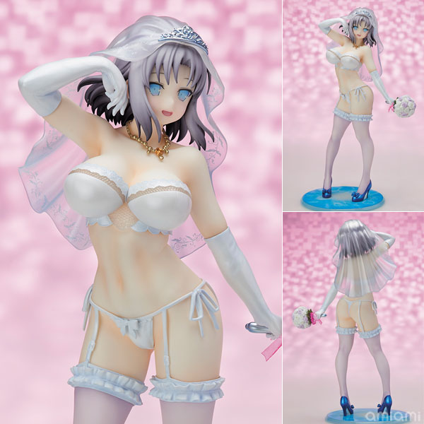 Proovy Gokubi Girls Super Premium Senran Kagura NEW WAVE G Burst 2nd Reproduction Edition Yumi Wedding Lingerie Ver. 1/6