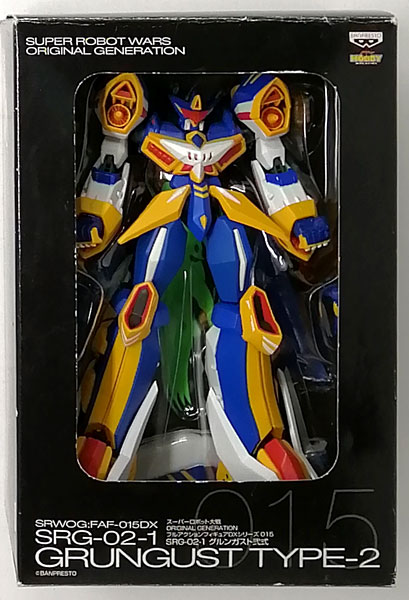 Banpresto Super Robot Wars ORIGINAL GENERATIONS Full Action Figure DX Series SRG-02-1 Grungust Type-2 [Dengeki Hobby Magazine Mail Order Exclusive]
