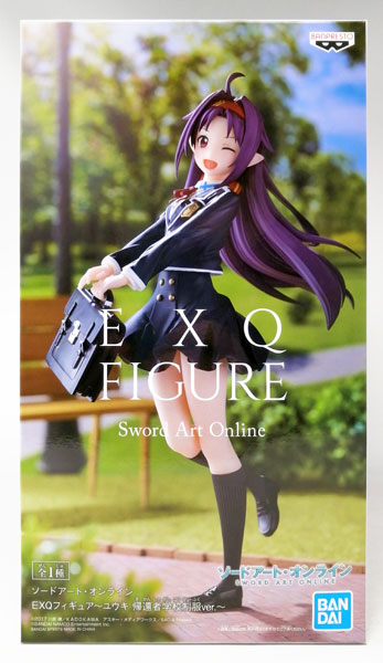 BANDAI SPIRITS Sword Art Online EXQ Figure - Yuuki Survivor School Uniform ver. - (Game-prize)