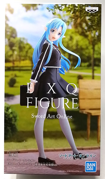 BANDAI SPIRITS Sword Art Online EXQ Figure - Asuna Survivor School Uniform ver. - (Game-prize)