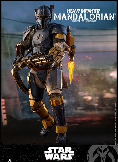Hot Toys TV Masterpiece "Mandalorian" 1/6 Scale Figure Heavy Infantry Mandalorian