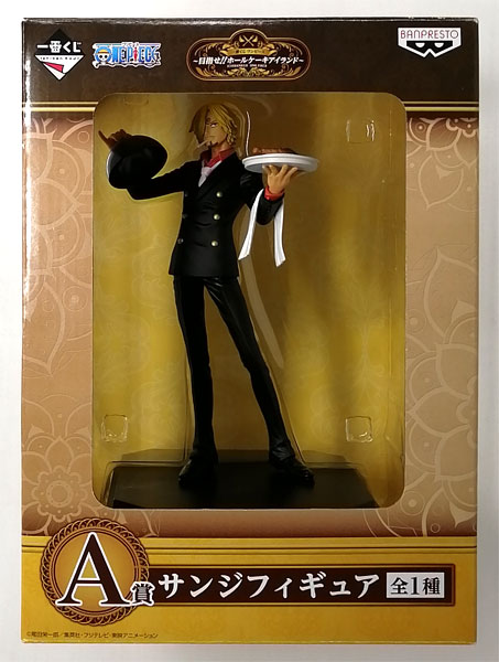 Banpresto Ichiban Kuji ONE PIECE -Mezase!! Whole Cake Island- A Prize - Sanji Figure (Game-prize) image 1