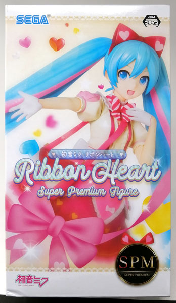SEGA Hatsune Miku Series Super Premium Figure "Hatsune Miku -Ribbon Heart" (Game-prize) image 1