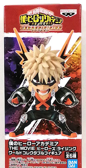 BANDAI SPIRITS My Hero Academia THE MOVIE Heroes Rising World Collectable Figure Katsuki Bakugo