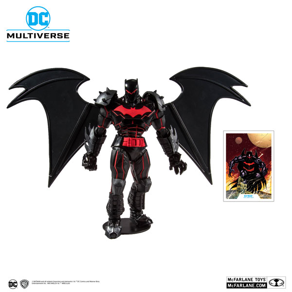 McFarlane Toys DC Comics DC Multiverse 7 Inch, Action Figure #010 Batman: Hellbat Suit [Comic] gambar 1