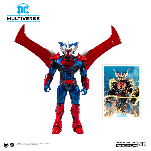 McFarlane Toys DC Comics DC Multiverse 7 Inch, Action Figure #011 Superman: Unchained Armor [Comic]