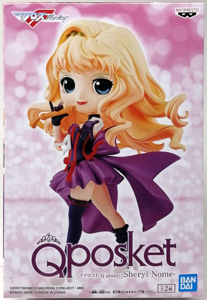 BANDAI SPIRITS Macross Frontier Q posket -Sheryl Nome- A (Game-prize)