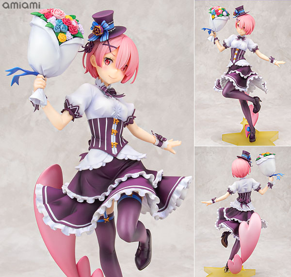 KADOKAWA KDcolle Re:ZERO -Starting Life in Another World- Ram Birthday Ver. 1/7 Complete Figure รูปภาพ 1